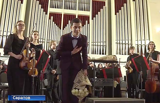 Руслан Малкандуев, премьера карачаево-балкарской симфонии "Минги-Тау"
